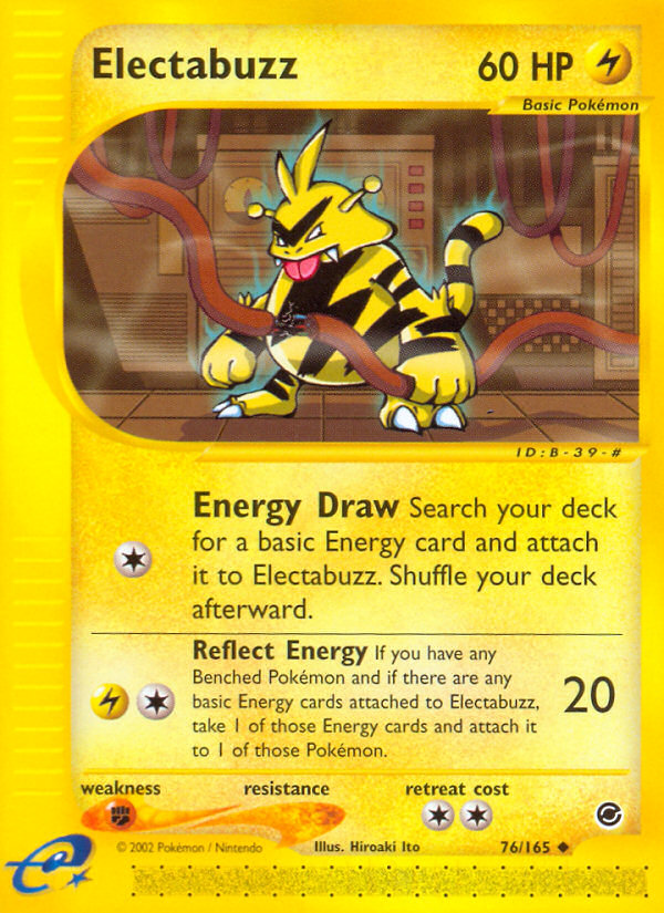 Electabuzz (76/165) [Expedition: Base Set] | Good Games Adelaide SA