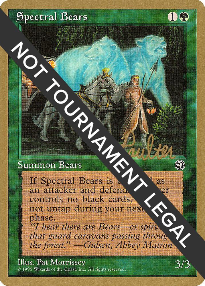 Spectral Bears 1996 Preston Poulter HML  (World Championship Decks)  | Good Games Adelaide SA