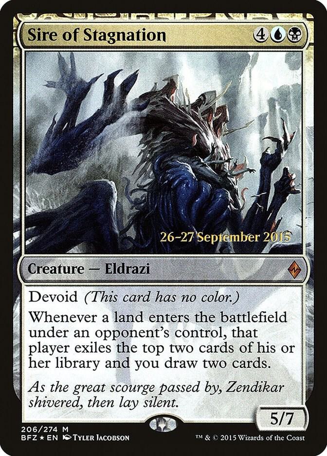 Sire of Stagnation 206 (Prerelease Cards)  - Foil | Good Games Adelaide SA