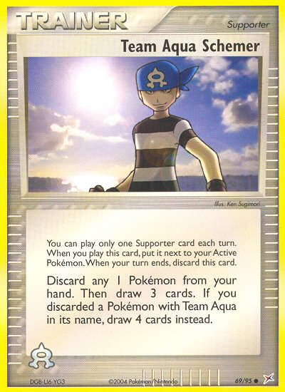 Team Aqua Schemer (69/95) [EX: Team Magma vs Team Aqua] | Good Games Adelaide SA