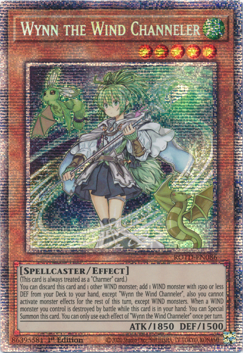 Wynn the Wind Channeler [ROTD-EN086] Starlight Rare | Good Games Adelaide SA
