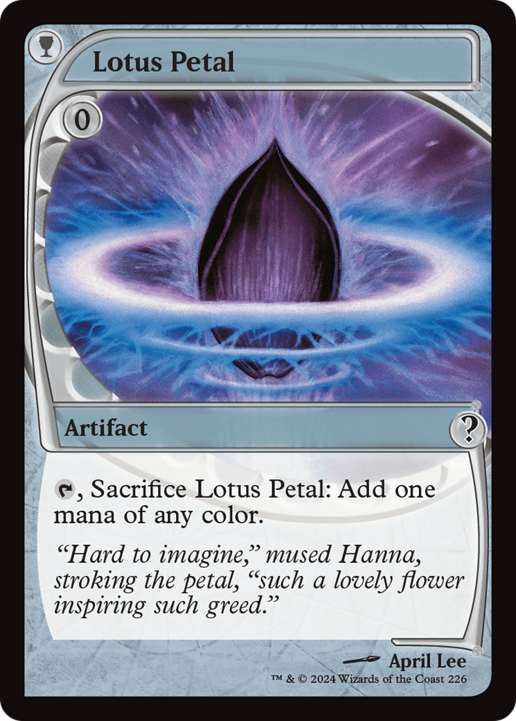 Lotus Petal (Future Sight) [Mystery Booster 2] | Good Games Adelaide SA