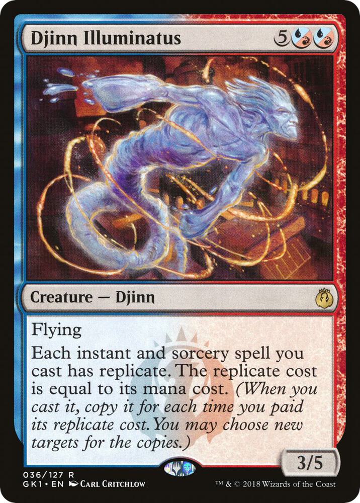 Djinn Illuminatus 36 (Guilds of Ravnica: Guild Kits)  | Good Games Adelaide SA