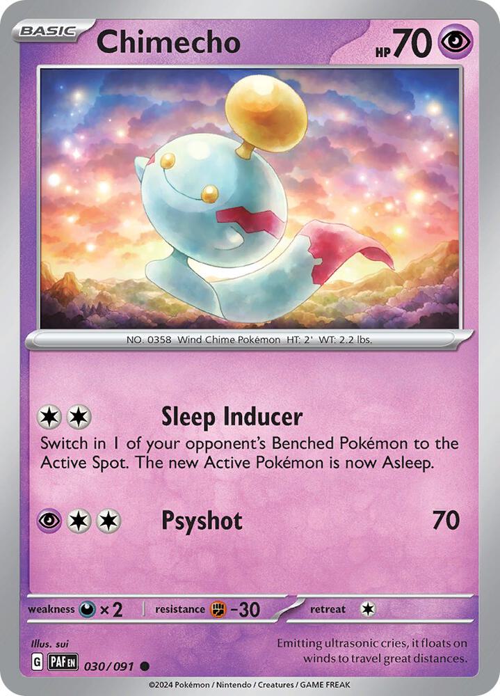 Chimecho 030/091 (SV: Paldean Fates)  | Good Games Adelaide SA