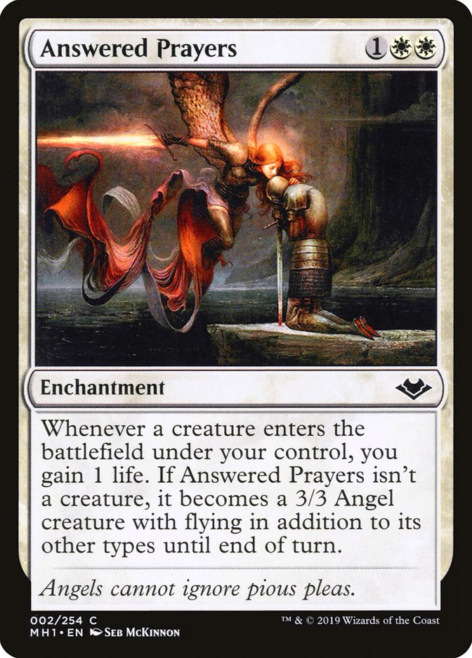 Answered Prayers 2 (Modern Horizons)  | Good Games Adelaide SA