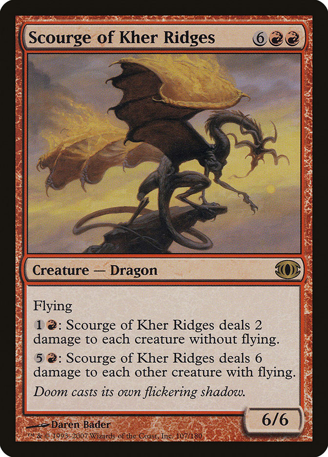 Scourge of Kher Ridges 107 (Future Sight)  | Good Games Adelaide SA