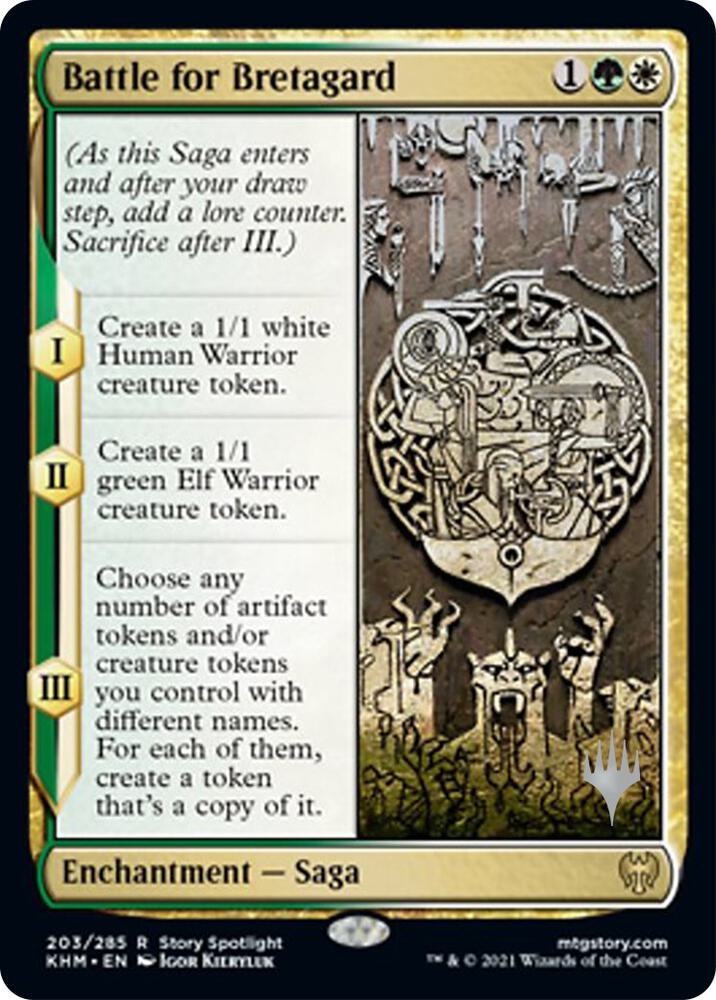 Battle for Bretagard 203 (Promo Pack: Kaldheim)  - Foil | Good Games Adelaide SA
