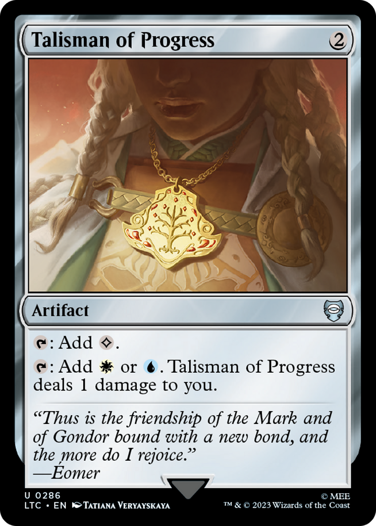 Talisman of Progress [The Lord of the Rings: Tales of Middle-Earth Commander] | Good Games Adelaide SA