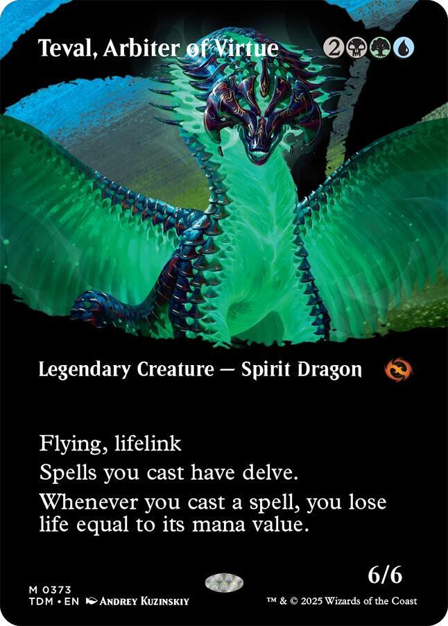 Teval, Arbiter of Virtue 373 (Tarkir: Dragonstorm)  | Good Games Adelaide SA