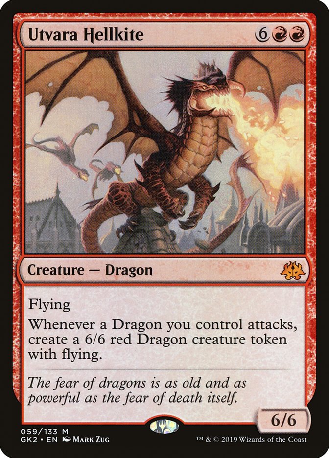 Utvara Hellkite [Ravnica Allegiance Guild Kit] | Good Games Adelaide SA