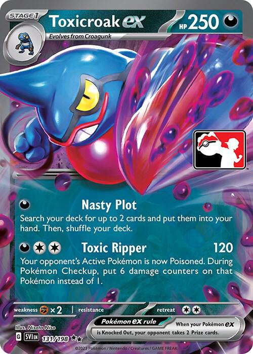 Toxicroak ex Series 3 131/198 (Prize Pack Series Cards)  - Holofoil | Good Games Adelaide SA