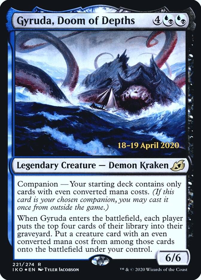 Gyruda Doom of Depths 221 (Prerelease Cards)  - Foil | Good Games Adelaide SA