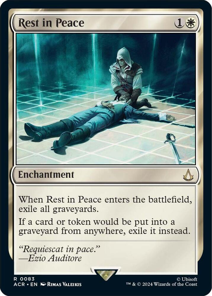 Rest in Peace 83 (Universes Beyond: Assassin's Creed)  | Good Games Adelaide SA