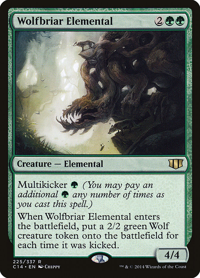 Wolfbriar Elemental [Commander 2014] | Good Games Adelaide SA