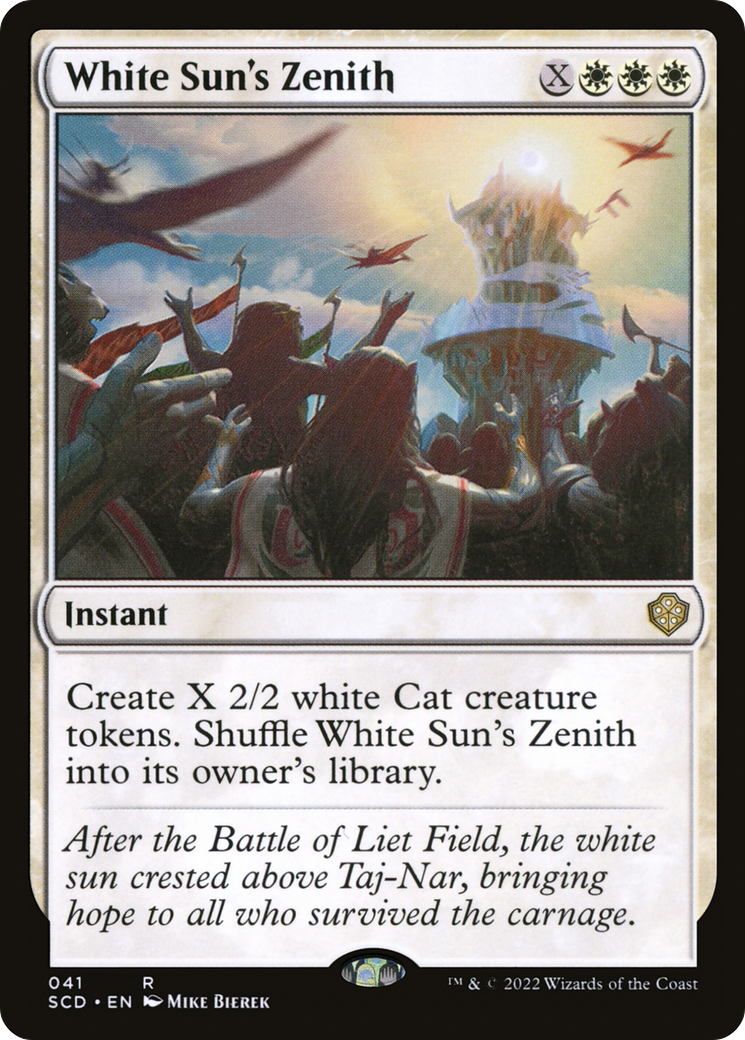 White Sun's Zenith [Starter Commander Decks] | Good Games Adelaide SA