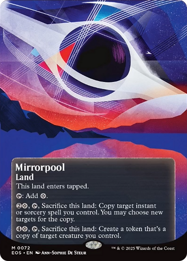Mirrorpool (0072) (Borderless) [Edge of Eternities: Stellar Sights] | Good Games Adelaide SA