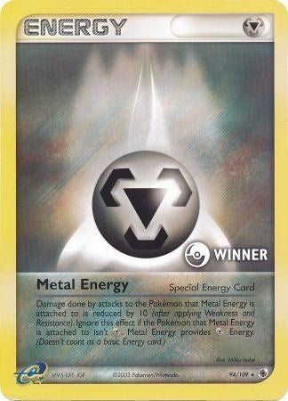Metal Energy (94/109) (Winner) [EX: Ruby & Sapphire] | Good Games Adelaide SA