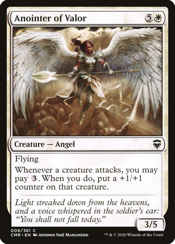Anointer of Valor 8 (Commander Legends)  - Foil | Good Games Adelaide SA