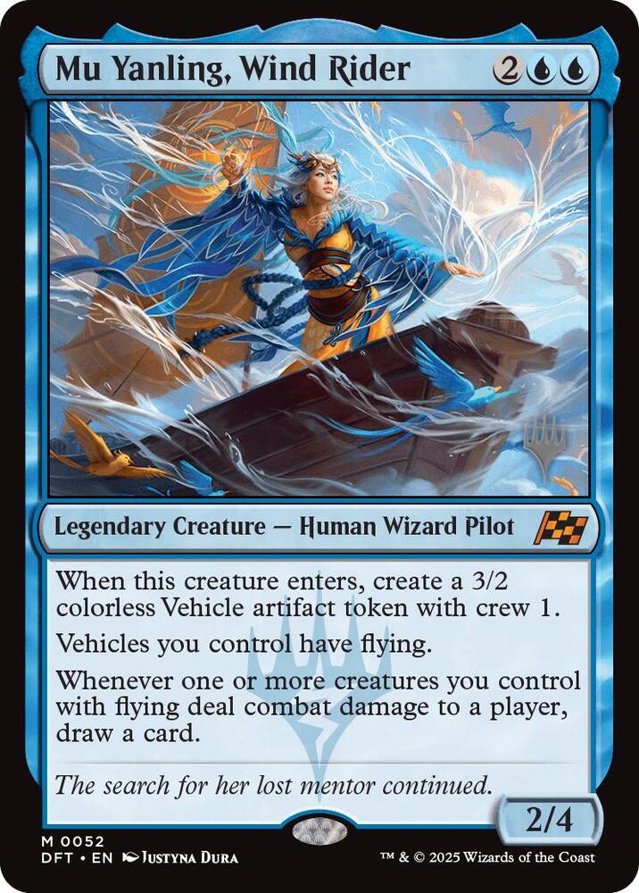 Mu Yanling Wind Rider 52 (Promo Pack: Aetherdrift)  | Good Games Adelaide SA