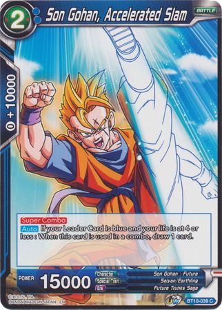 Son Gohan, Accelerated Slam [BT10-039] | Good Games Adelaide SA