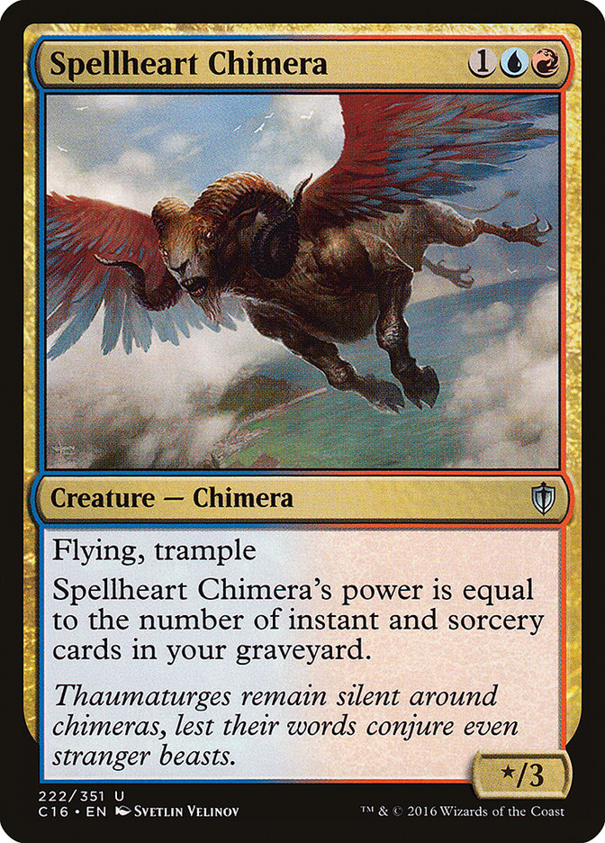 Spellheart Chimera [Commander 2016] | Good Games Adelaide SA