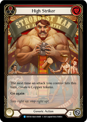 High Striker (Red) [EVR164] (Everfest)  1st Edition Extended Art Rainbow Foil | Good Games Adelaide SA