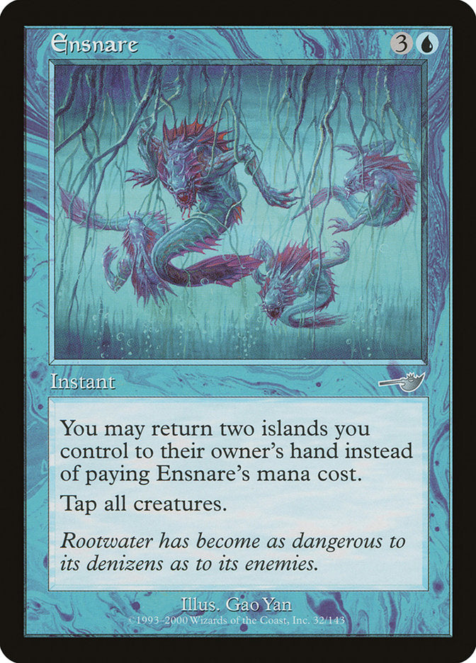 Ensnare 32 (Nemesis)  - Foil | Good Games Adelaide SA