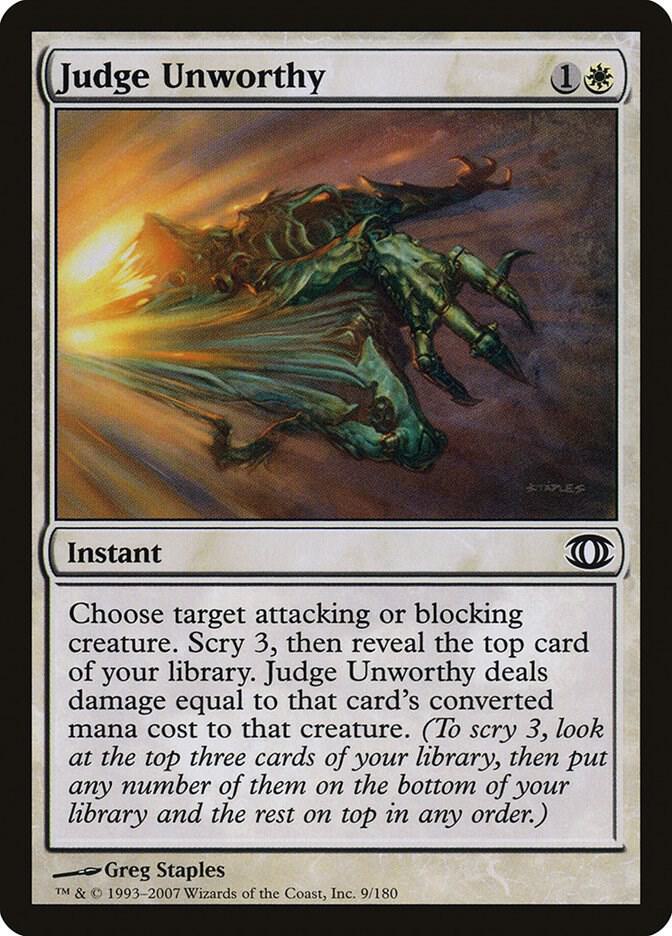 Judge Unworthy 9 (Future Sight)  | Good Games Adelaide SA