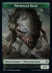 Phyrexian Beast // Wurm Double-sided Token [Commander Legends: Battle for Baldur's Gate Tokens] | Good Games Adelaide SA