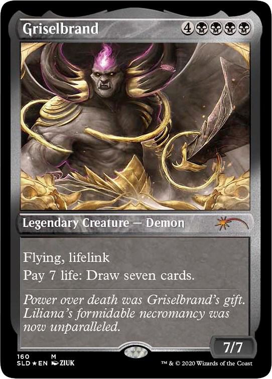 Griselbrand Foil Etched 160 (Secret Lair Drop Series)  - Foil | Good Games Adelaide SA