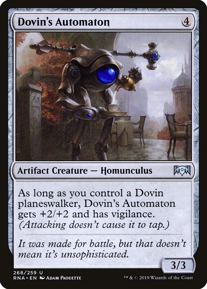 Dovin's Automaton [Ravnica Allegiance] | Good Games Adelaide SA
