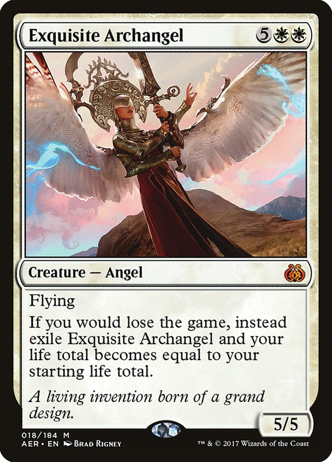 Exquisite Archangel 18 (Aether Revolt)  - Foil | Good Games Adelaide SA