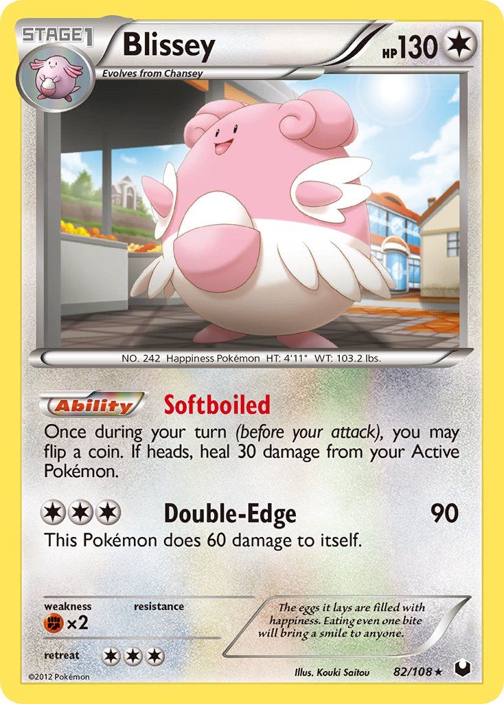 Blissey (82/108) (Battle Arena Deck Exclusive) (Theme Deck Exclusive) [Black & White: Dark Explorers] | Good Games Adelaide SA