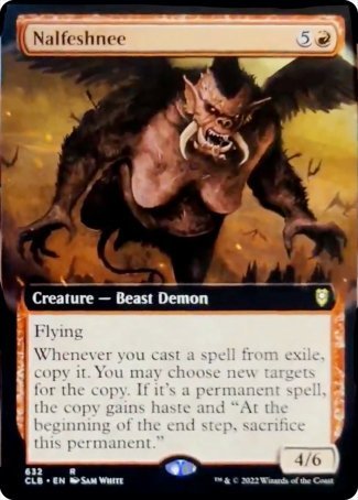 Nalfeshnee (Extended Art) [Commander Legends: Battle for Baldur's Gate] | Good Games Adelaide SA