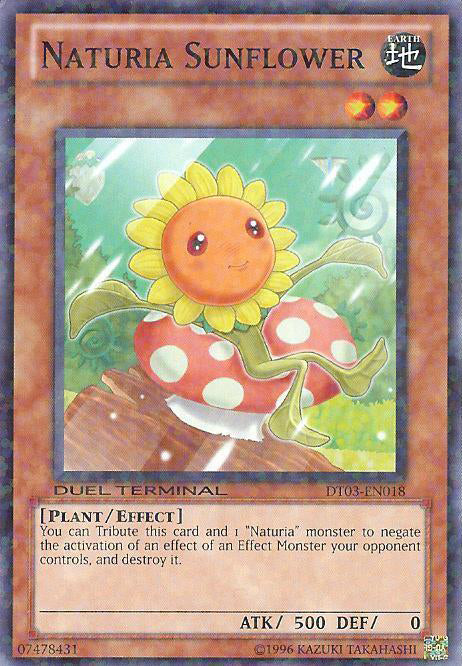 Naturia Sunflower [DT03-EN018] Common | Good Games Adelaide SA