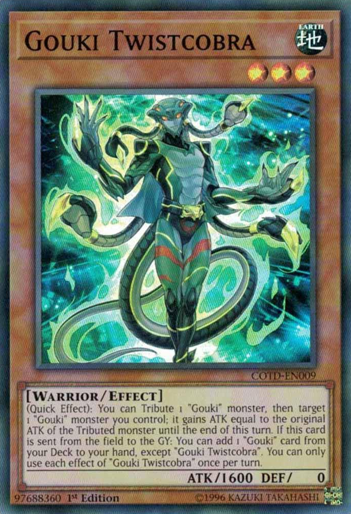 Gouki Twistcobra [COTD-EN009] Super Rare | Good Games Adelaide SA
