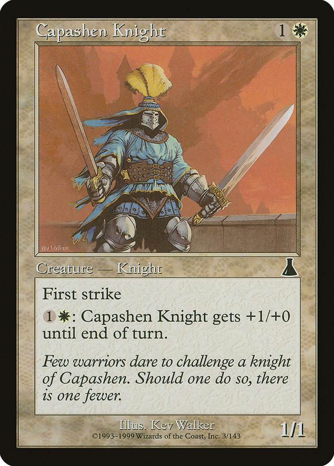Capashen Knight [Urza's Destiny] | Good Games Adelaide SA