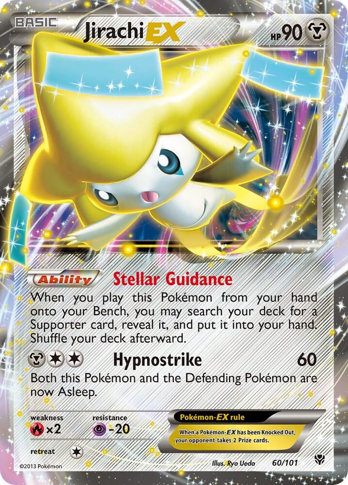 Jirachi EX 60/101 (Plasma Blast)  - Holofoil | Good Games Adelaide SA