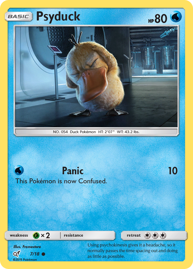 Psyduck (7/18) [Sun & Moon: Detective Pikachu] | Good Games Adelaide SA