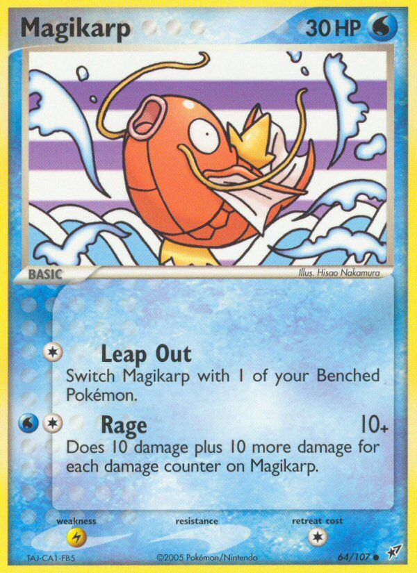 Magikarp (64/107) [EX: Deoxys] | Good Games Adelaide SA