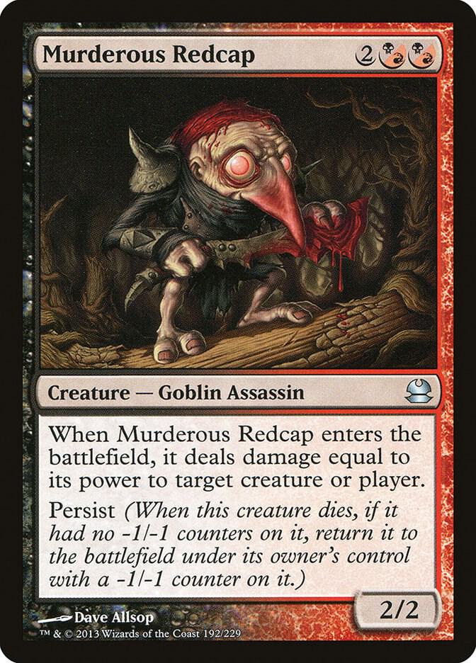 Murderous Redcap 192 (Modern Masters)  - Foil | Good Games Adelaide SA