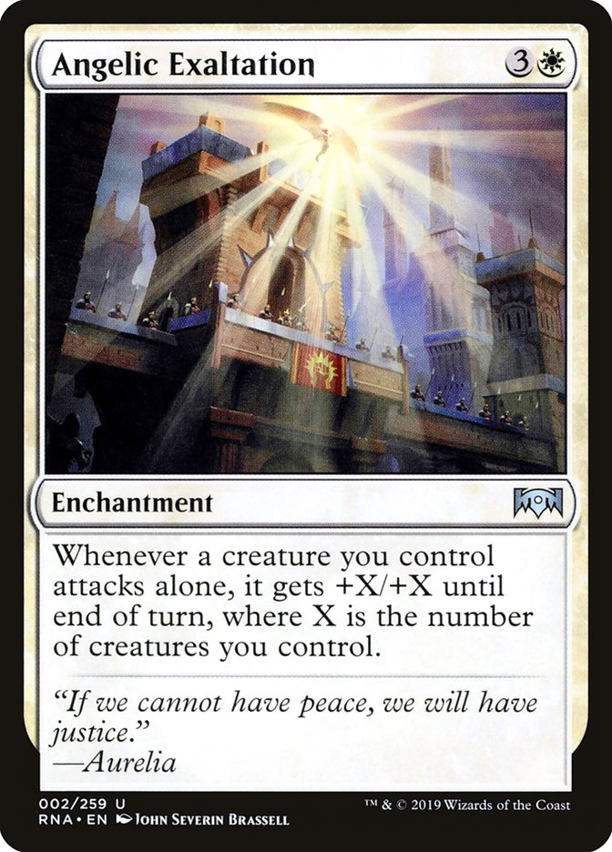 Angelic Exaltation [Ravnica Allegiance] | Good Games Adelaide SA