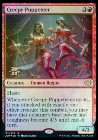 Creepy Puppeteer [Innistrad: Crimson Vow Prerelease Promos] | Good Games Adelaide SA