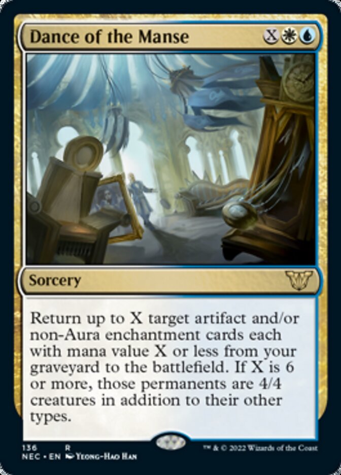 Dance of the Manse [Kamigawa: Neon Dynasty Commander] | Good Games Adelaide SA