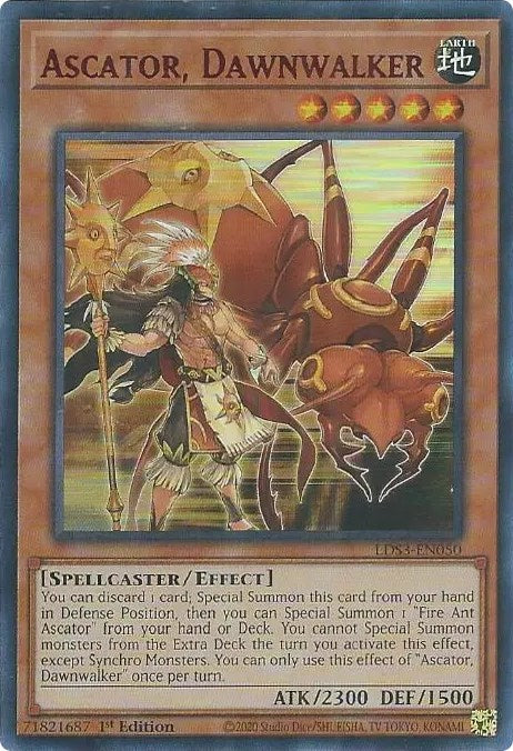 Ascator, Dawnwalker (Red) [LDS3-EN050] Ultra Rare | Good Games Adelaide SA