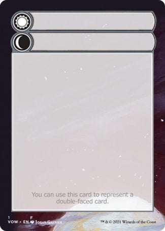 Helper Card (1/9) [Innistrad: Crimson Vow Tokens] | Good Games Adelaide SA