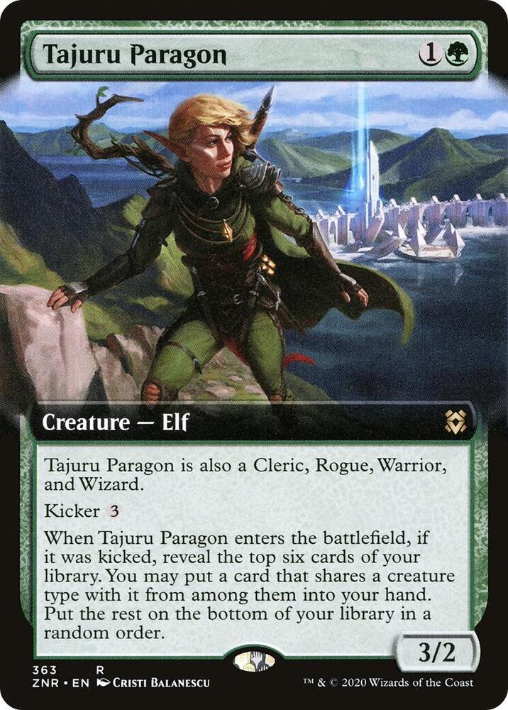 Tajuru Paragon 363 (Zendikar Rising)  - Foil | Good Games Adelaide SA