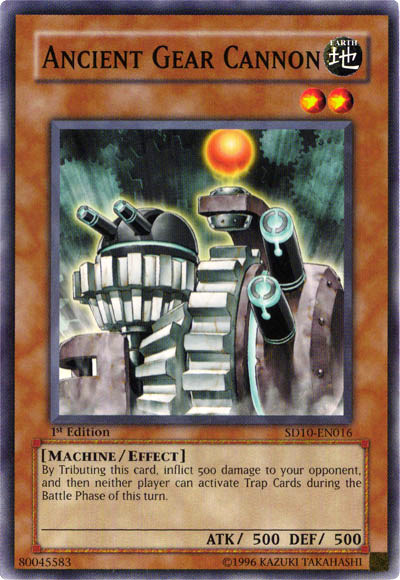 Ancient Gear Cannon [SD10-EN016] Common | Good Games Adelaide SA