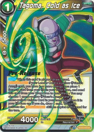 Tagoma, Cold as Ice (BT12-106) [Vicious Rejuvenation Prerelease Promos] | Good Games Adelaide SA