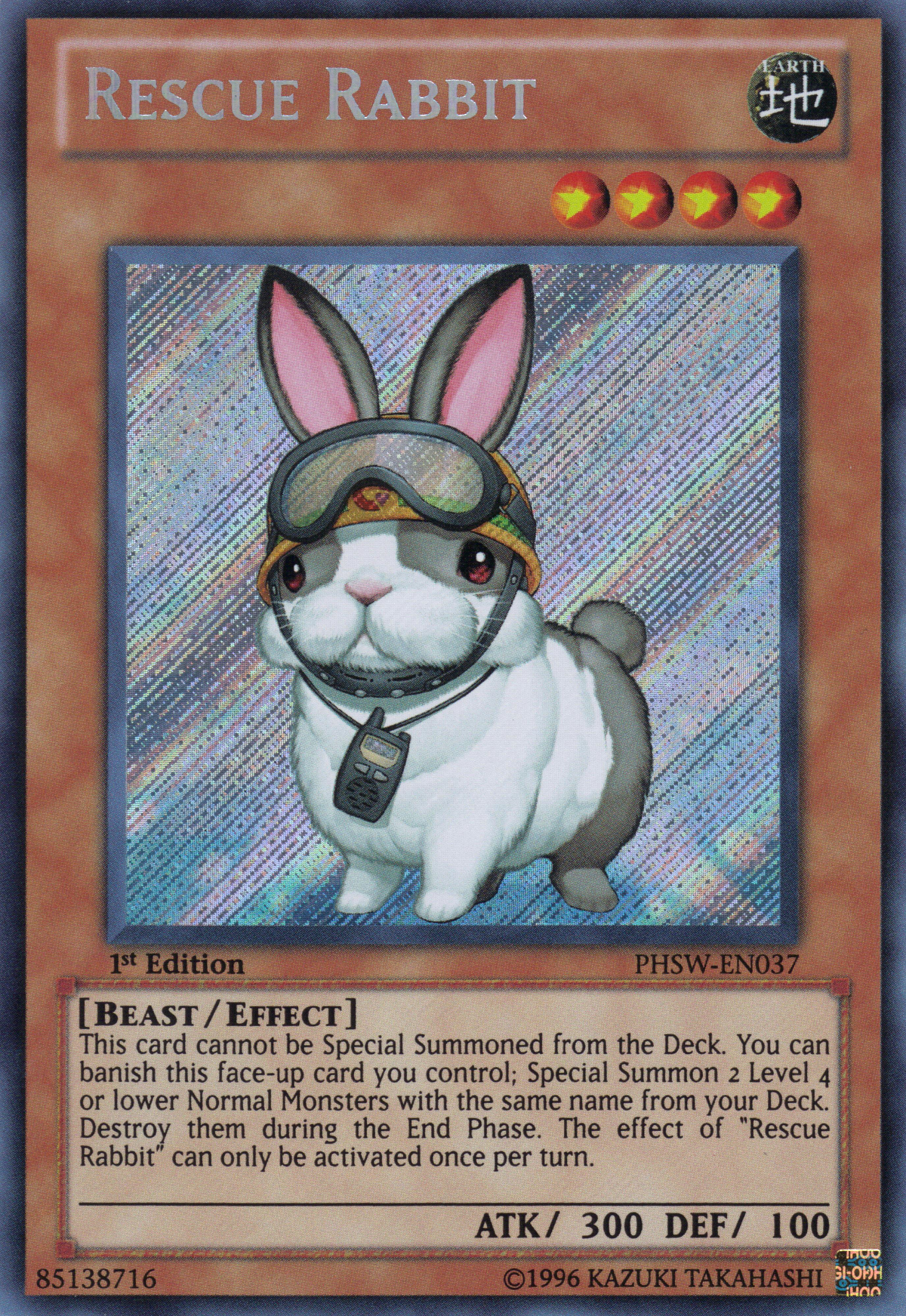 Rescue Rabbit [PHSW-EN037] Secret Rare | Good Games Adelaide SA